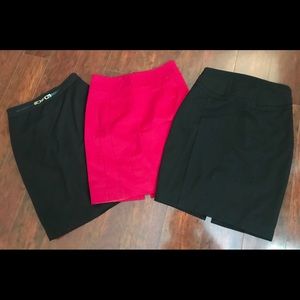 Express Set of Three Pencil Skirts 00